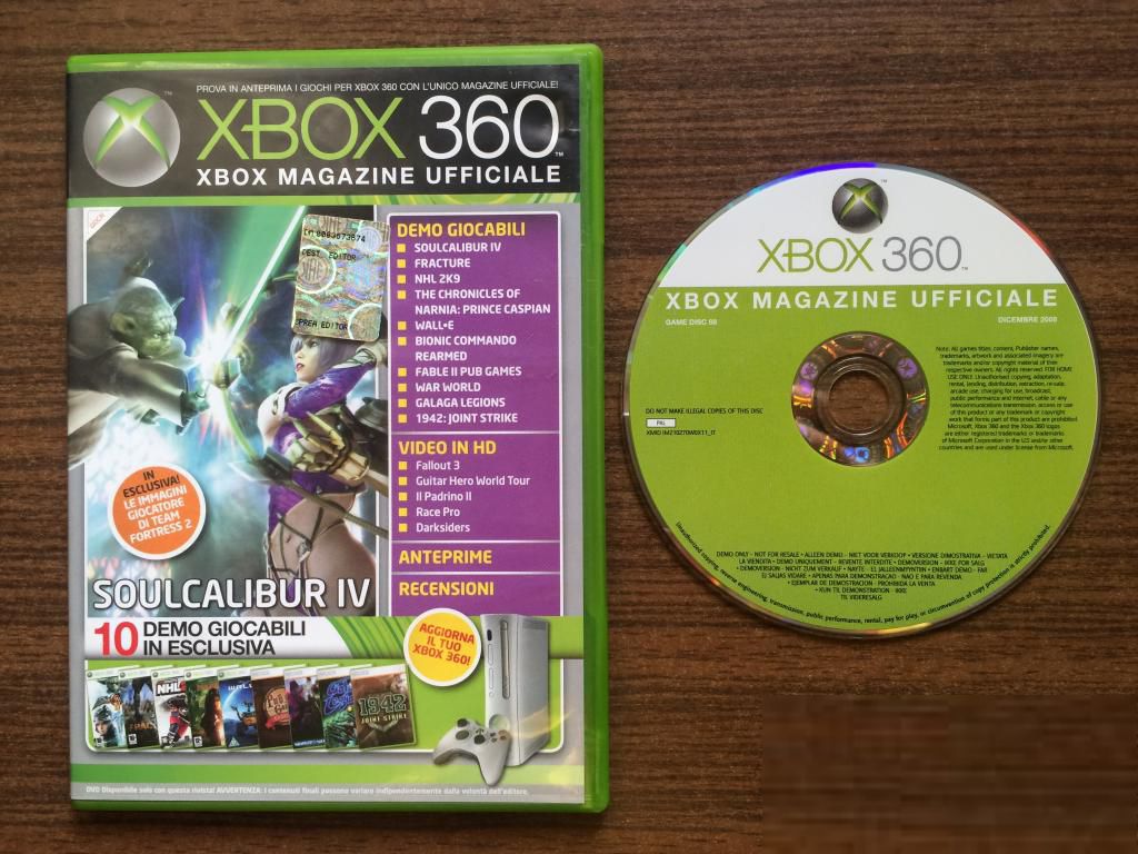 Xbox 360 Magazin Number 88 December 2008 Demo Disc       (PAL) - фото фото фото 0