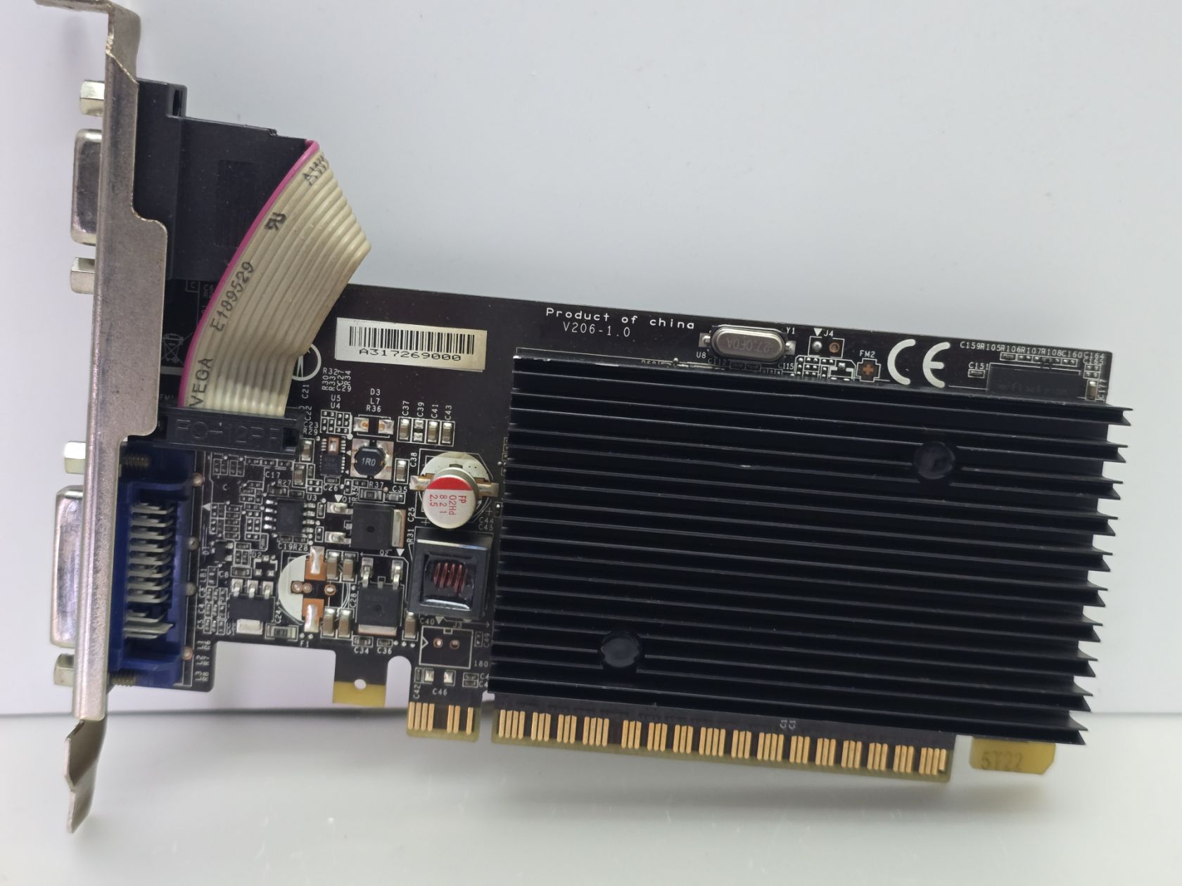 Видеокарта PNY GeForce 8400Gs 256 MB  (GDDR2,64 Bit,PCI-Ex,Б/у) - фото фото фото 0