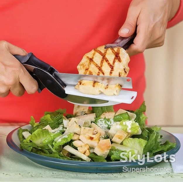 Умный нож-ножницы 2в1 Clever Smart Cutter - фото фото фото 3