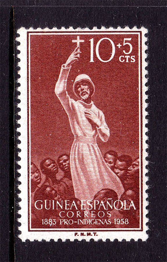 EU  Испания  1958 г  MNH  - религия - фото фото фото 0