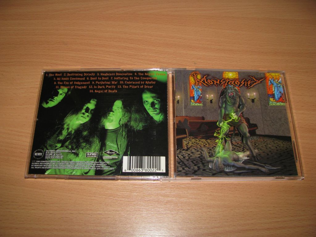 MONSTROSITY - In Dark Purity    (1999 Olympic 1st press,USA) - фото фото фото 0