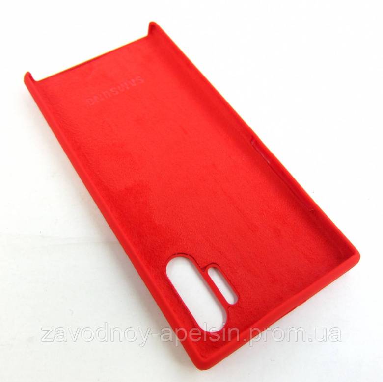 Samsung N975 Note 10 plus Силиконовый чехол Микрофибра (женский) - фото фото фото 1