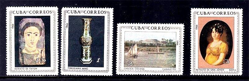 Искусство .  Куба 1966 г MNH - - фото фото фото 0