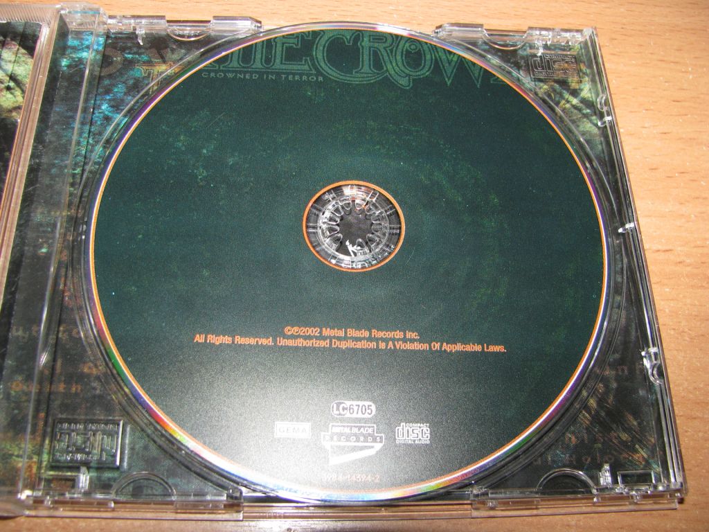 THE CROWN - Crowned In Terror  (2002 Metal Blade ,1st press) - фото фото фото 2
