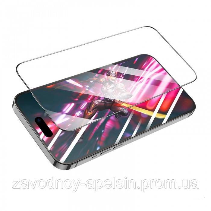 Защитное стекло iPhone 16 Pro Max Защита динамика (hoco) - фото фото фото 4