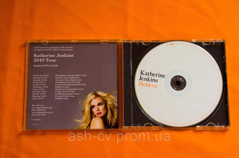 Музичний диск CD. KATHERINE JENKINS - Believe - фото фото фото 3