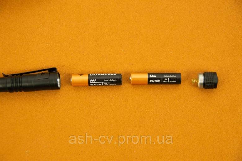 Ліхтарик, портативний, медичний, 130мм, 2хААА, LED - фото фото фото 6