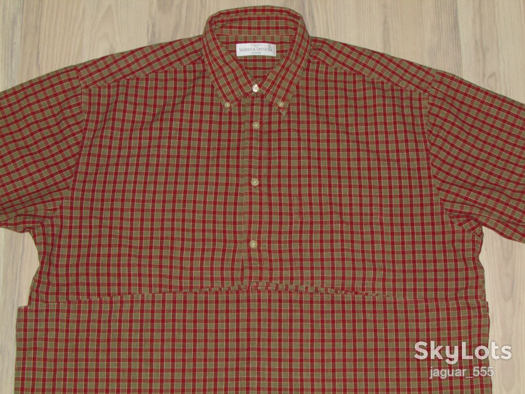 Фирменная рубашка MARKS &amp; SPENCER, SIZE L  (БОЛЬШОЙ РАЗМЕР, СУПЕР ЦЕНА!!!) - фото фото фото 0