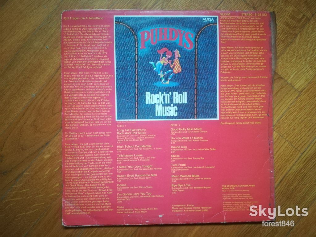 Puhdys-Rock and roll music  (1)-VG+-ГДР - фото фото фото 1
