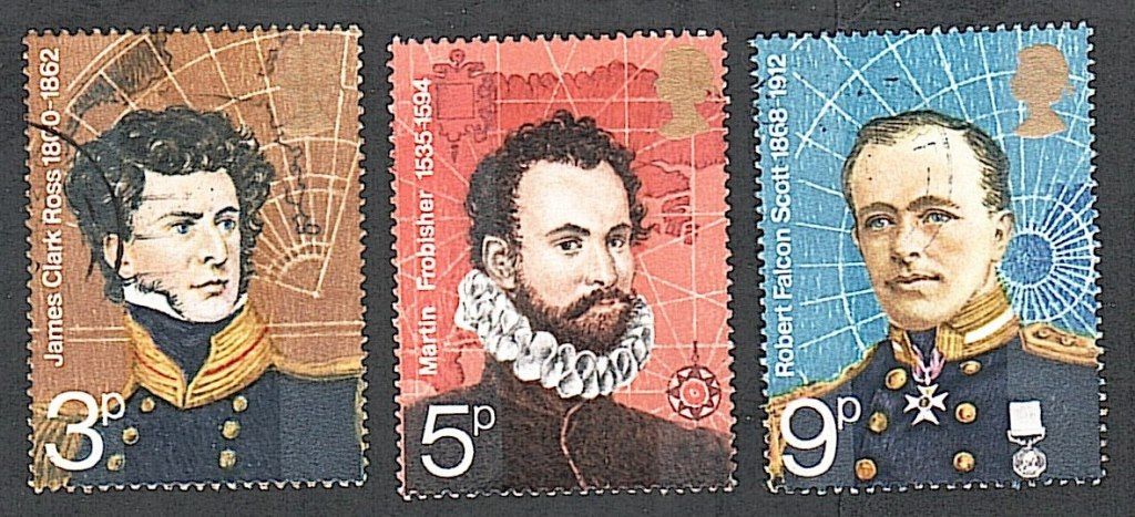 Великобритания  (1972) Британские полярные исследователи - фото фото фото 0