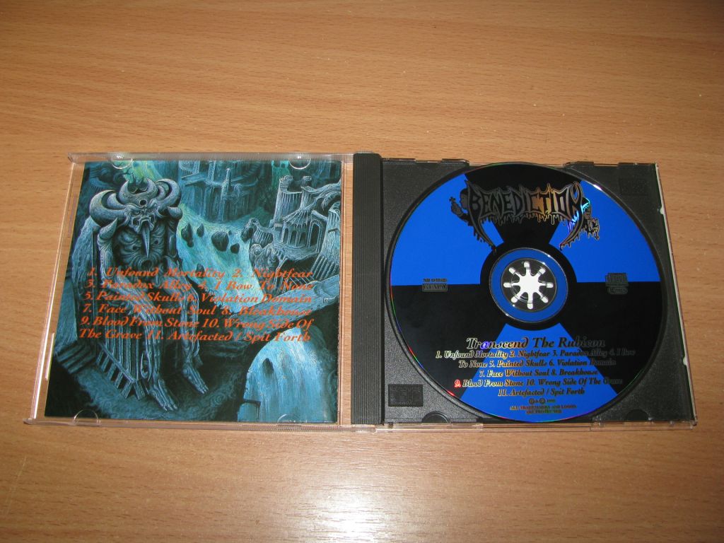 BENEDICTION - Transcend The Rubicon  (1995 Nuclear Blast Germany) - фото фото фото 1