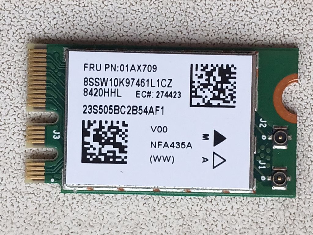Б/У Wi-Fi карта на Lenovo 320-15 ISK Model QCNFA435 - фото фото фото 0