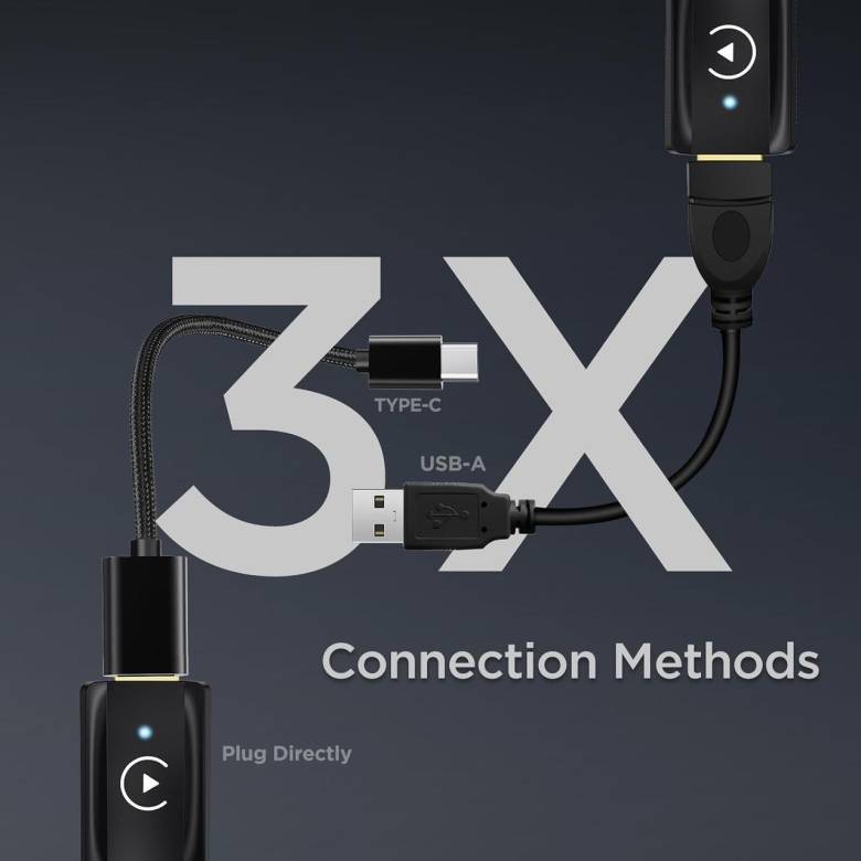 Беспроводной адаптер CarPlay, миниатюрный автомобильный Play Dongle, беспроводной миниадаптер CarPla - фото фото фото 1