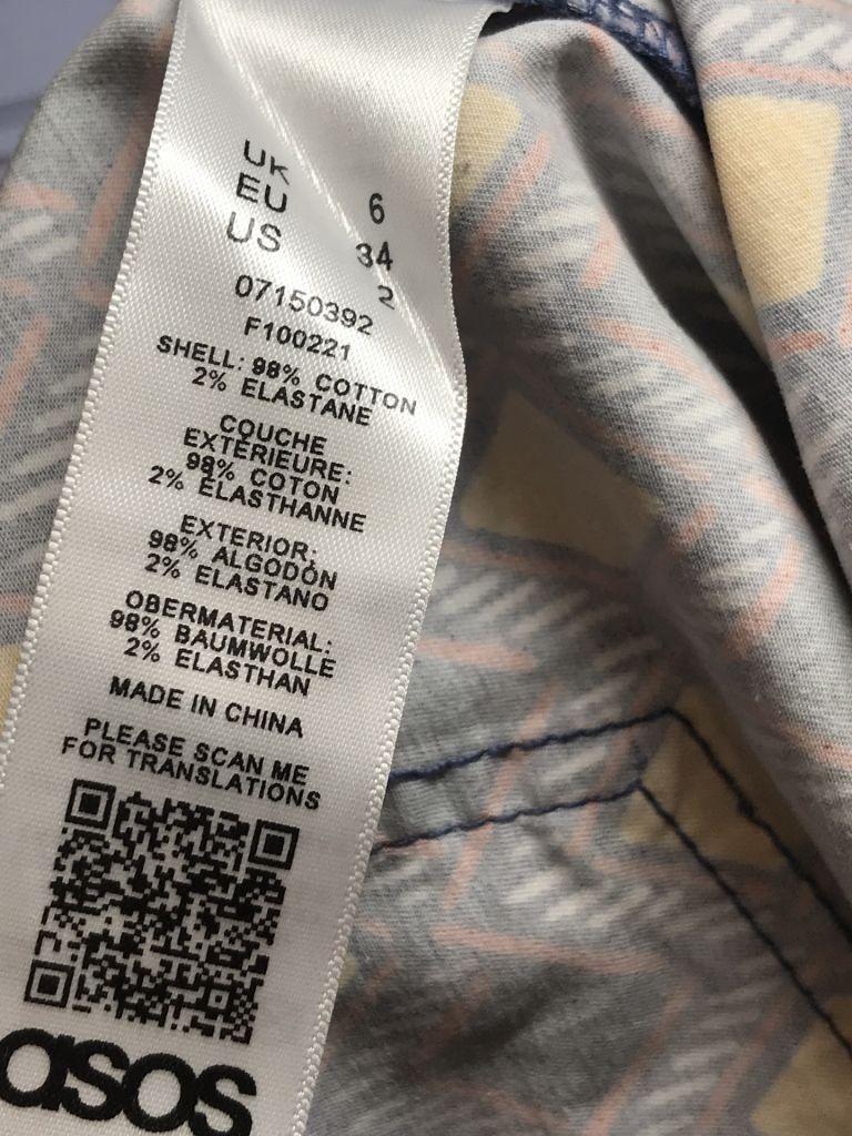 Модные стрейч шорты бермуды под джинс, от ASOS. 34/36 евро - фото фото фото 7
