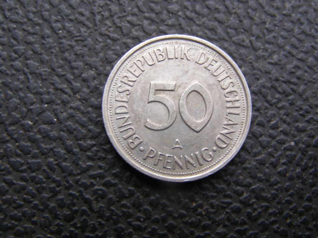 50 пфенингов ФРГ 1990 А - фото фото фото 0