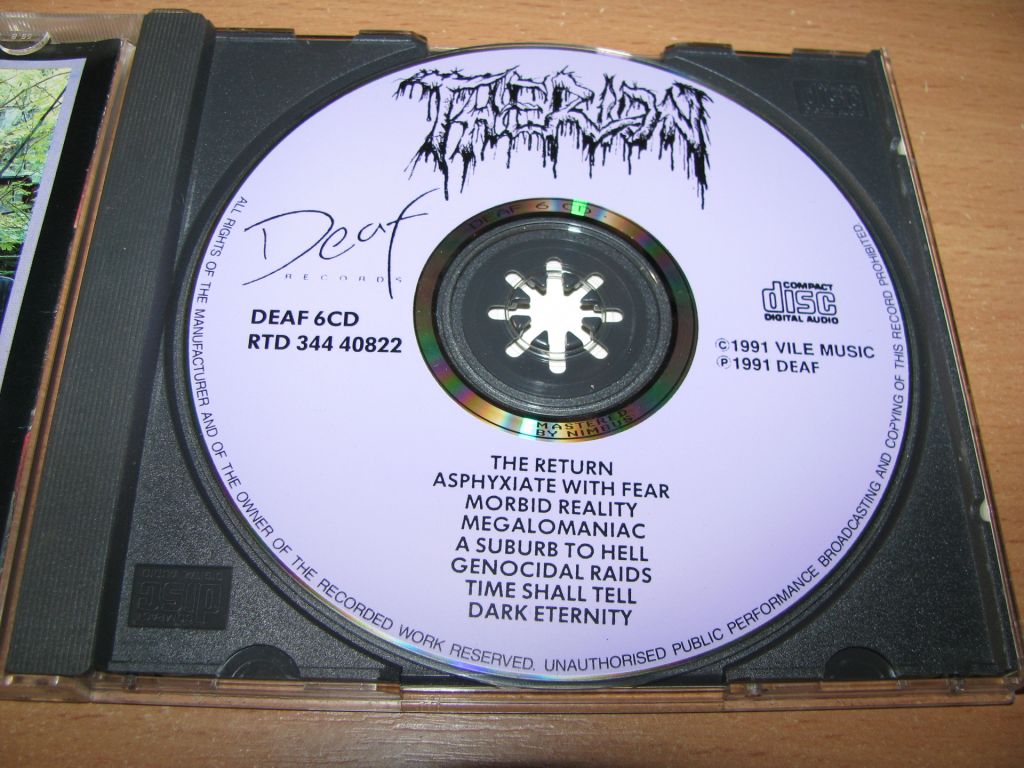 THERION - Of Darkness  (1991 DEAF 1st press,UK) - фото фото фото 2