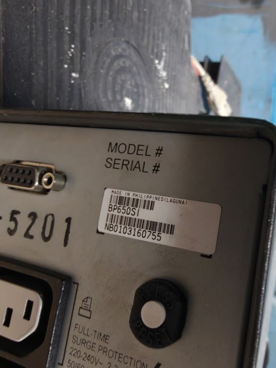 ИБП Бесперебойник UPS 650 VA / ВА APC Back-UPS Pro BP650SI № 261509502 - фото фото фото 2