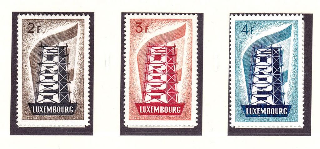 Люксембург  1956  г MNH - EUROPA - фото фото фото 0