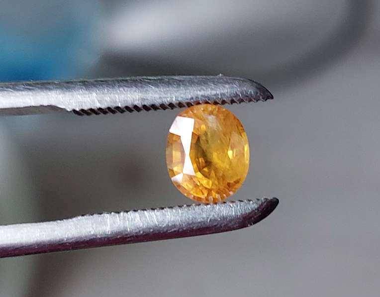 Сапфир  1.45ct 7x6mm - фото фото фото 6