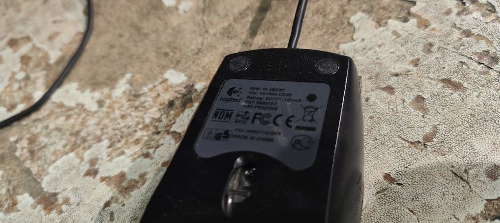 Брендовая оптическая мышь Logitech M-SBF90 PS/2 № 240603206 - фото фото фото 1