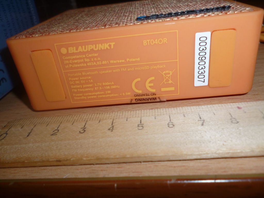 Bluetooth колонка Blaupunkt BT04OR с радио - фото фото фото 4
