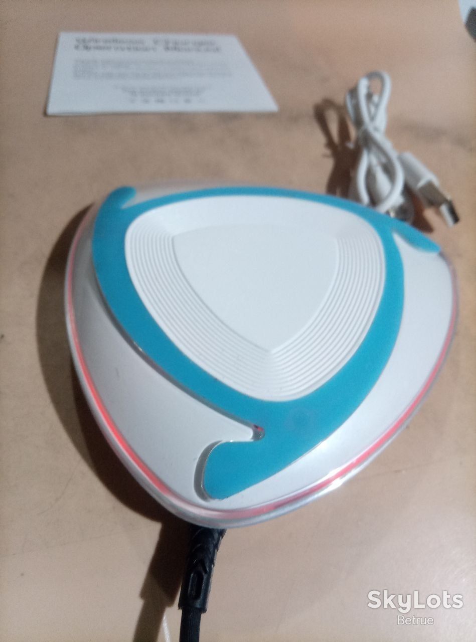 Бездротовий зарядний пристрій Olmi M7 Qi для смартфонів 5V/1.5A White/Blue    (20021) - фото фото фото 12