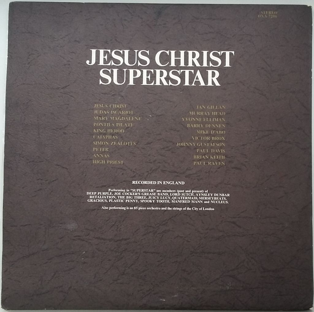 JESUS CHRIST SUPERSTAR- A Rock Opera 2LP + booklet - фото фото фото 2
