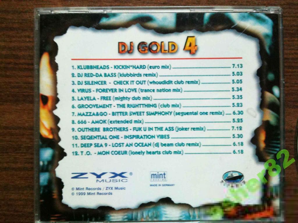 Музыкальный CD "DJ Gold 4" - фото фото фото 1