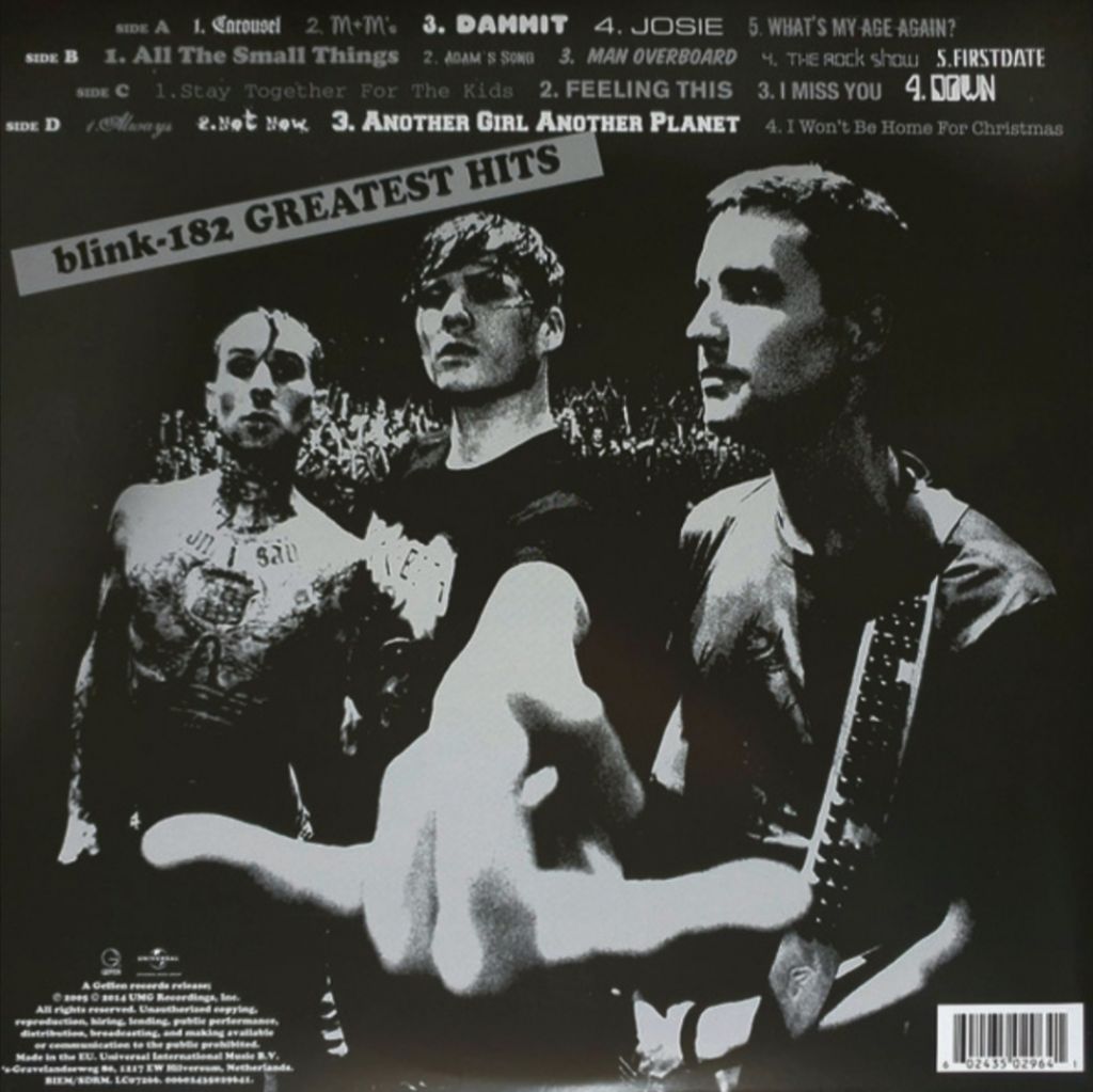 Blink -182 - Greatest Hits - 1994-2019.  (2LP). 12. Vinyl. Пластинки. S/S - фото фото фото 1