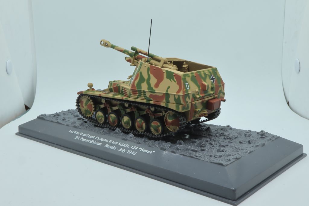 Sd.Kfz. 124 Wespe 1:43, Chars de Combat 34    (Altaya) - фото фото фото 2