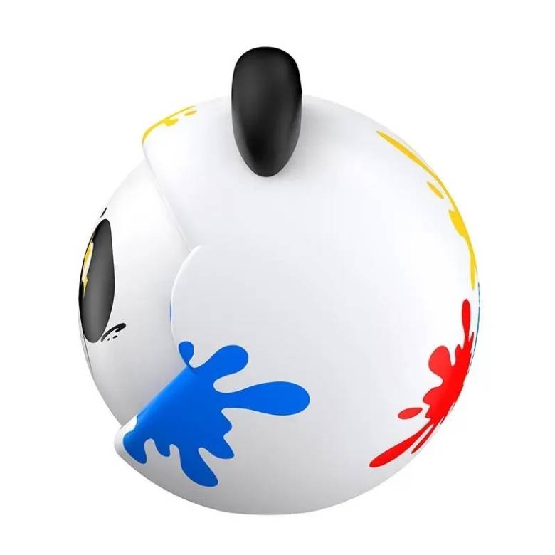 Навушники Bluetooth бездротові Onikuma T20 Panda вакуумні з мікрофоном White - фото фото фото 4