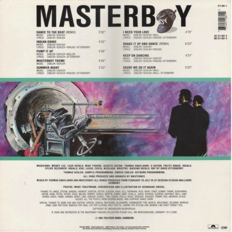 Masterboy - The Masterboy Family - 1991.   (LP). 12. Vinyl. Пластинка. Germany - фото фото фото 1