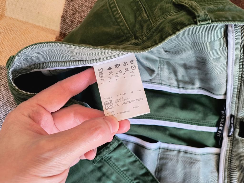 Чіноси Hugo Boss Crigan 2 D Regular Fit Chinos - фото фото фото 5