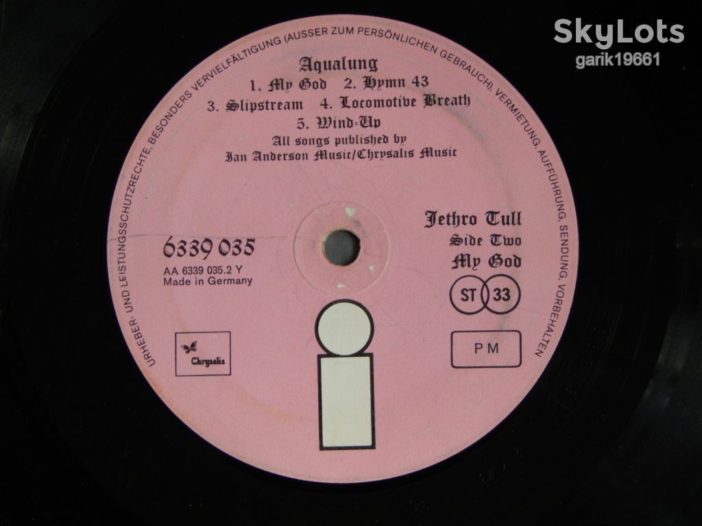Jethro Tull ‎– Aqualung  ( Island Records ‎– 6339 035, Germany) EX+/VG - фото фото фото 4