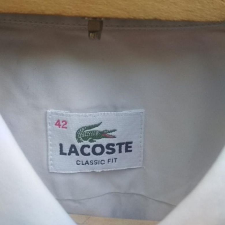 Сорочка відомого бренду lacoste - фото фото фото 6