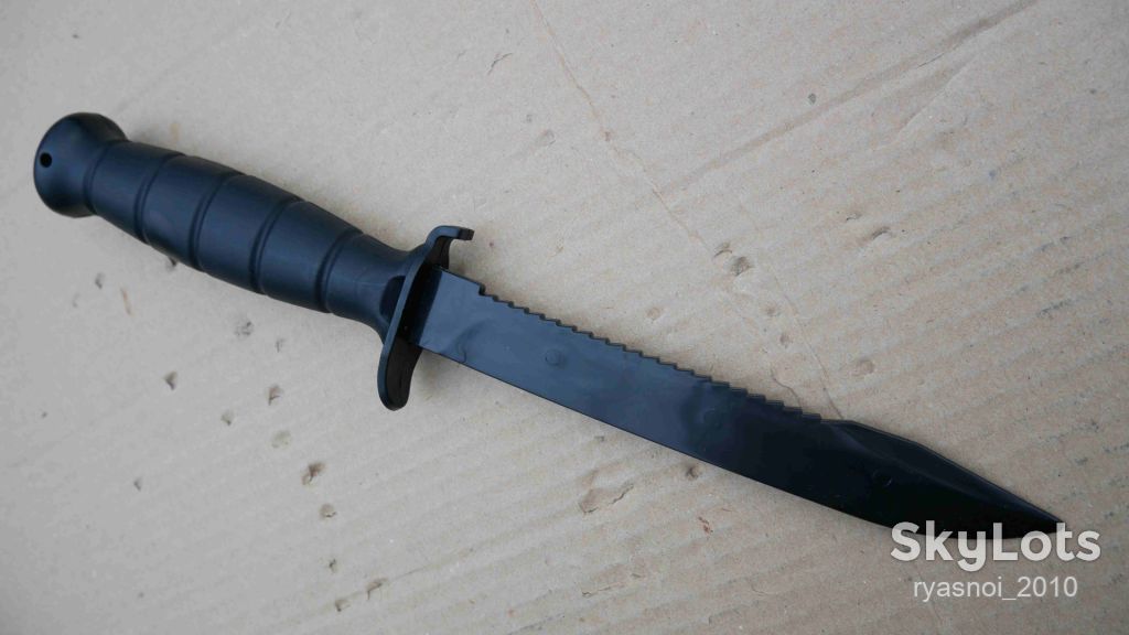 Фікс Zlang Zl-Tk-02-Bk, ABS, Training Model Knife, Tactical, EDC, Fixed - фото фото фото 9