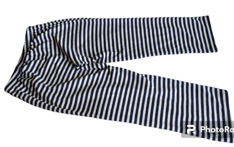 Плюшеві, теплі домашні штани в смужку - фото фото фото 1