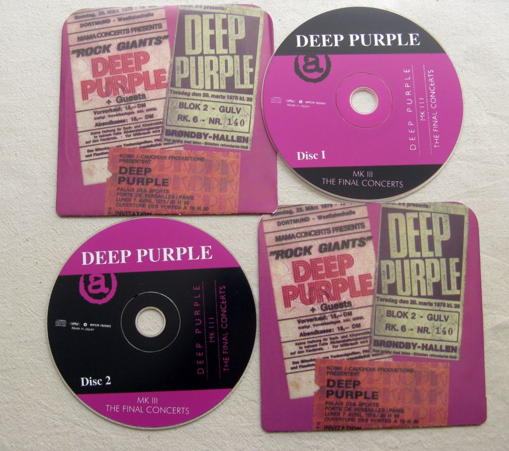 CDLP Deep Purple. The Final Concerts. 2CD. 1975/1996. - фото фото фото 4