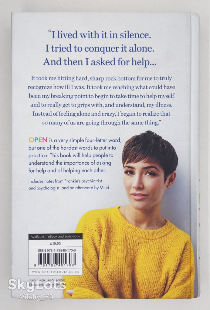 OPEN: Why asking for help can save your life. Frankie Bridge - фото фото фото 2