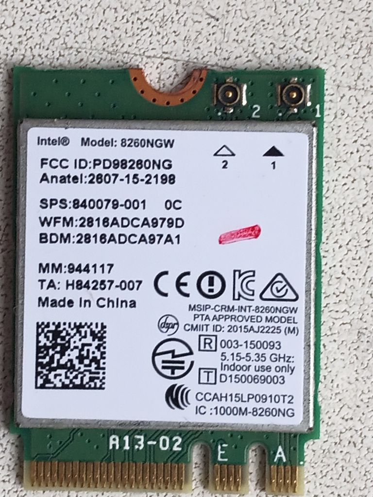 Б/У модуль Wi-Fi на ASUS UX310U model -8260NGW - фото фото фото 0