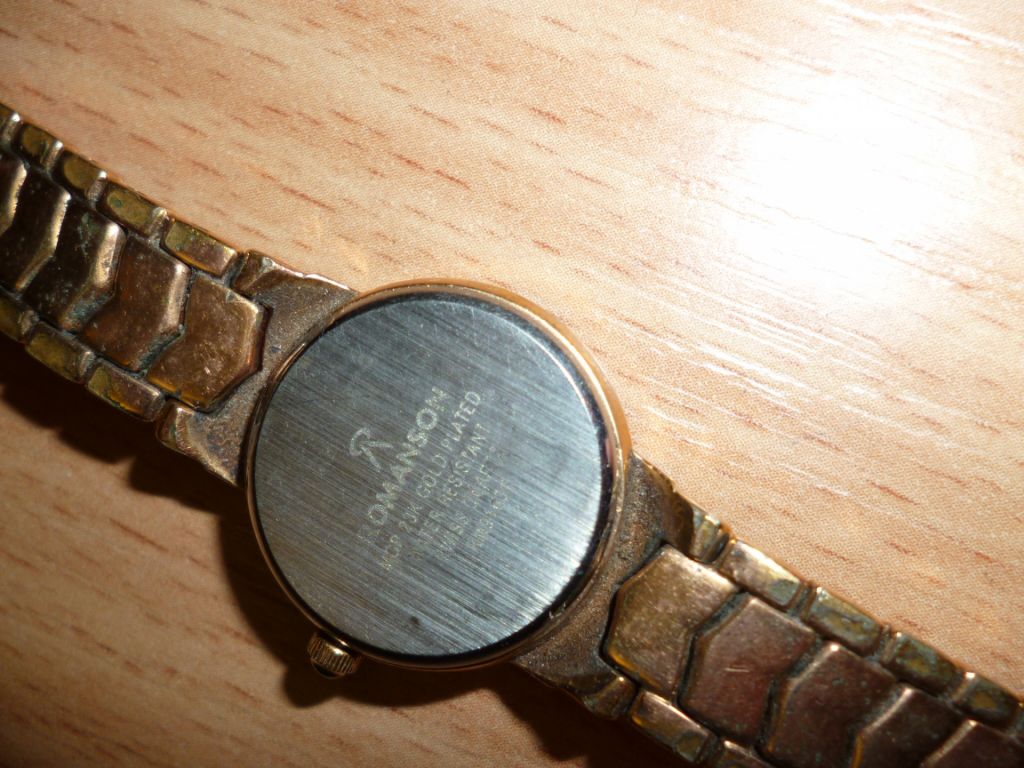 Часы женские romanson 20k gold plated - фото фото фото 4