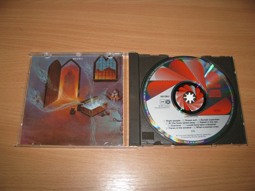 DIO - Dream Evil   (1987 Vertigo 1st press, PDO W.Germany) - фото фото фото 1