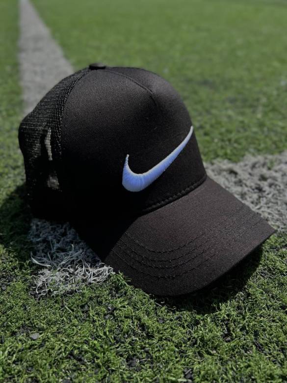 Кепка мужская Nike черная с сеткой - фото фото фото 3