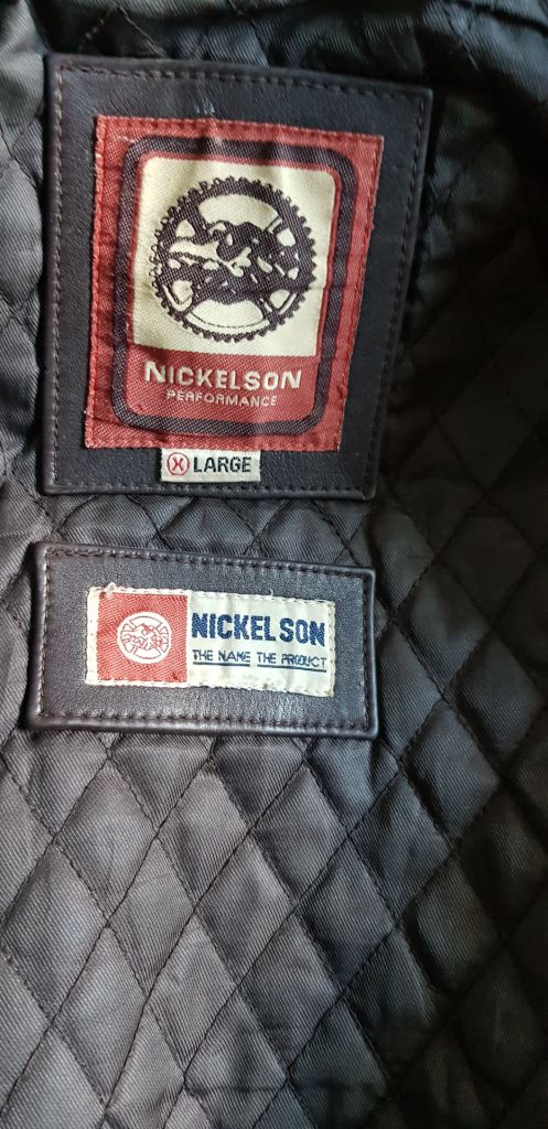 Куртка "Nickelson"  (real leather, L) б/у - фото фото фото 4