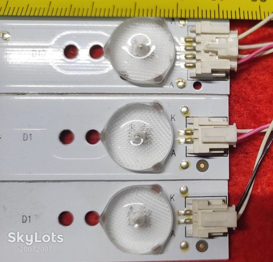 Підсвітка LG  573 MM 8 LED 3v - фото фото фото 3