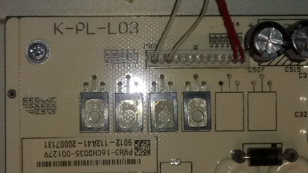 ПЛАТА БЛОК ПИТАНИЯ K-PL-L03  С TV TOSHIBA 43U7750EV  РАЗБОРКА - фото фото фото 2