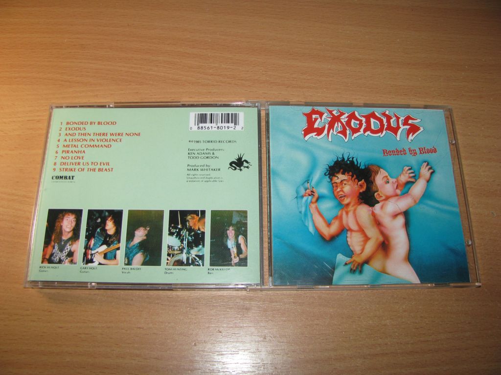 EXODUS - Bonded By Blood  (1985 Combat/Torrid Japan) - фото фото фото 0