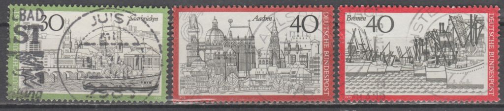 Германия Німеччина ФРН 1973 міста - фото фото фото 0