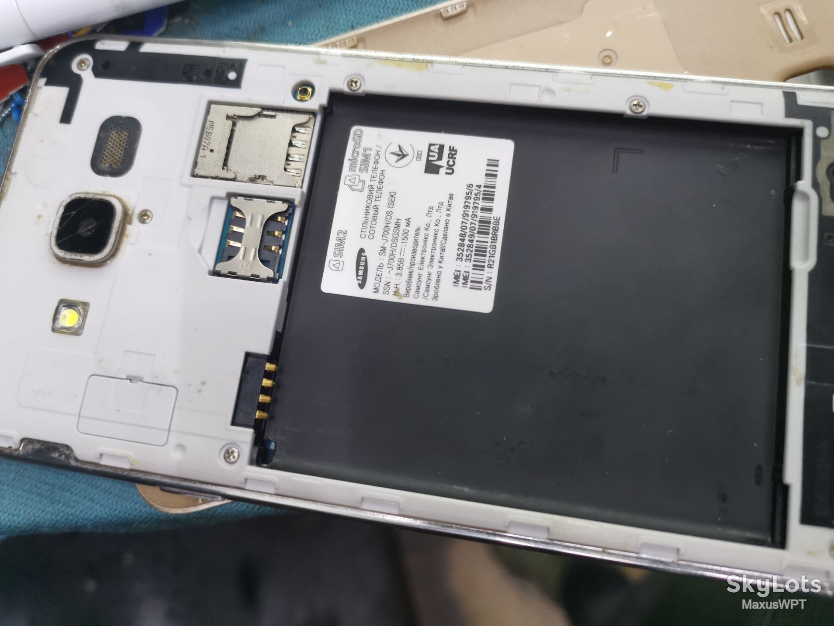 #2257 sklad samsung j700 gold - фото фото фото 1