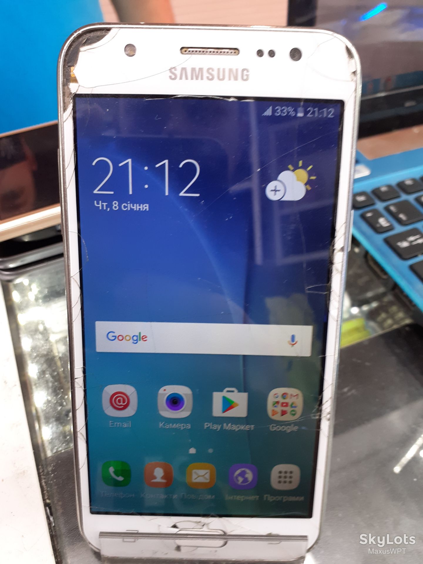 #398 sklad Samsung J500 White Duos sklad - фото фото фото 0